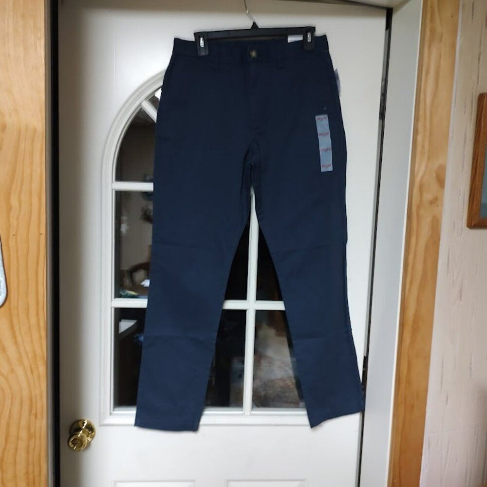New Old Navy Slim Navy Blue  Built In Flex Pants Size Men's 30/30